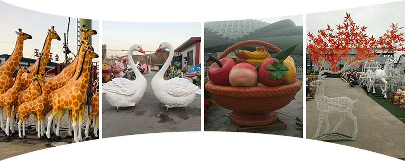 仿真景觀擺件，卡通景觀雕塑