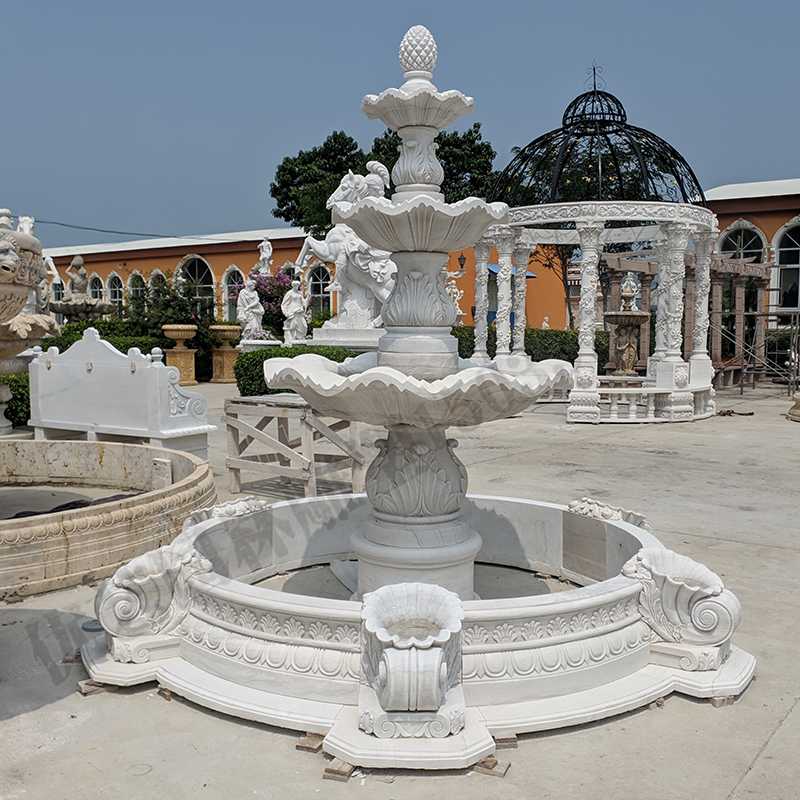 海螺大理石噴泉，海螺噴泉，大理石噴泉，石雕噴泉廠家