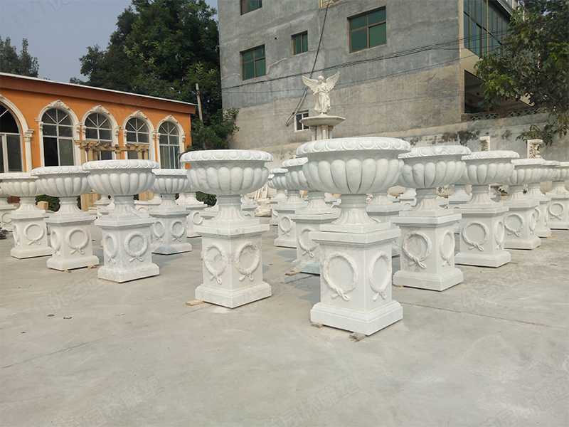 景觀雕塑花盆，定制景觀花盆廠家